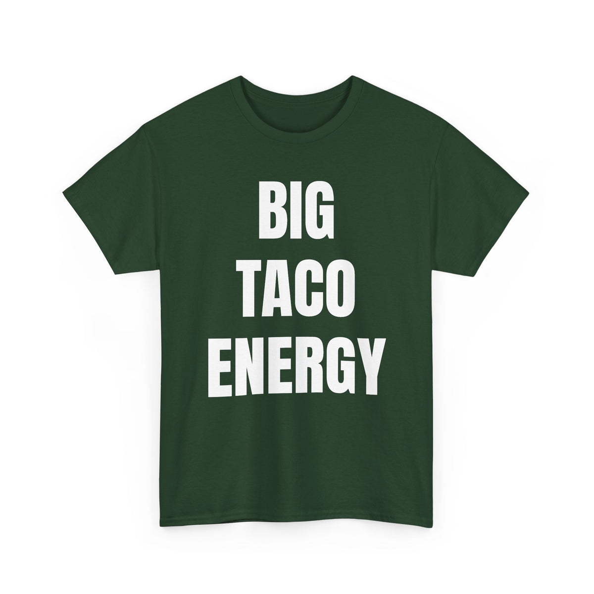 Big Taco Energy ↓ — Black Tee