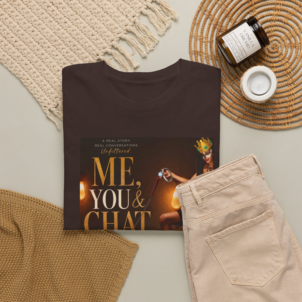 Me, You & Chat — Book Cover Tee