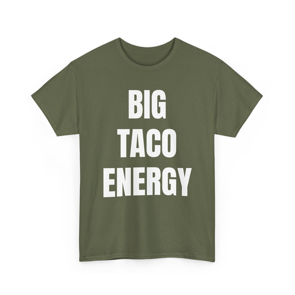 Big Taco Energy ↓ — Black Tee