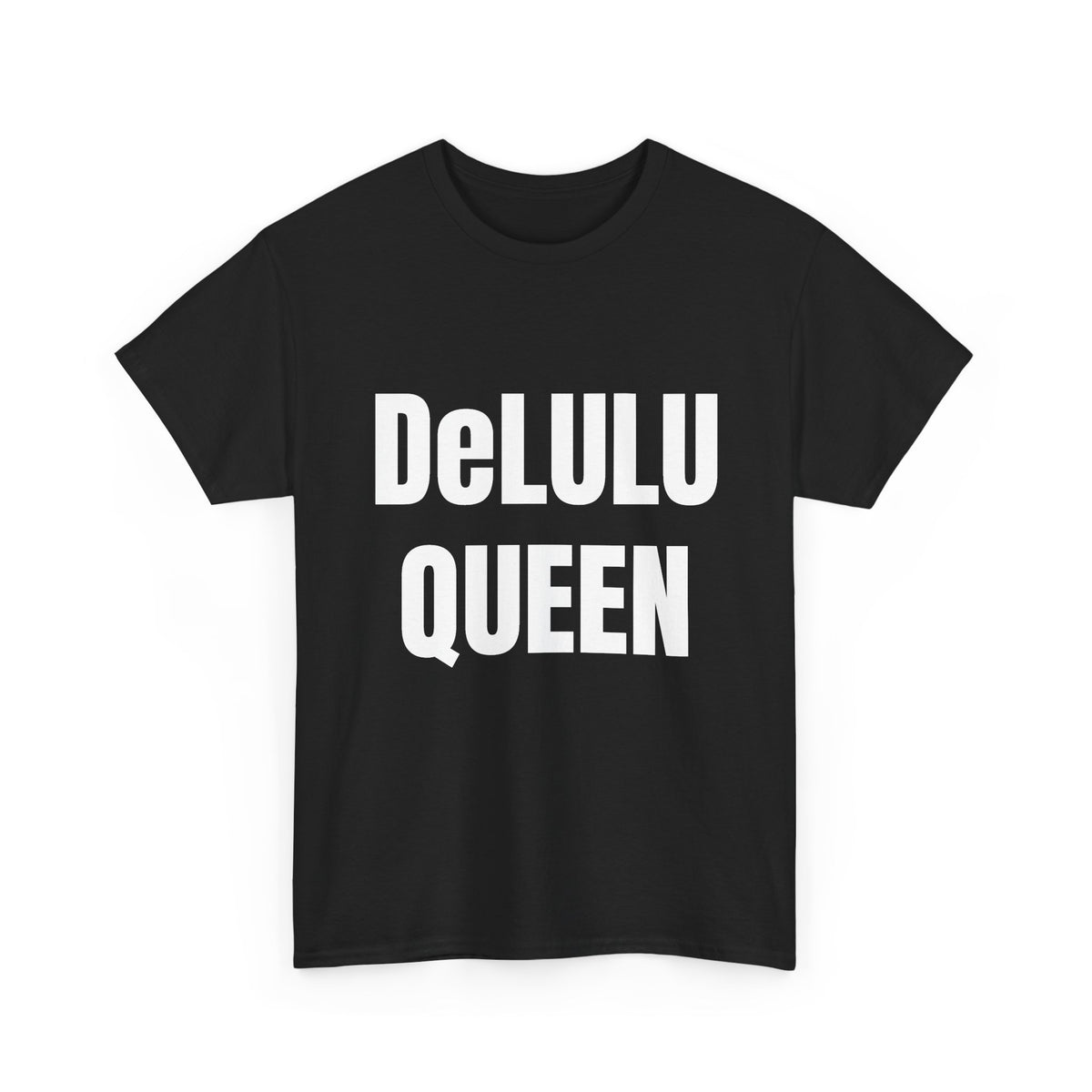 DeLULU Queen — Black Tee