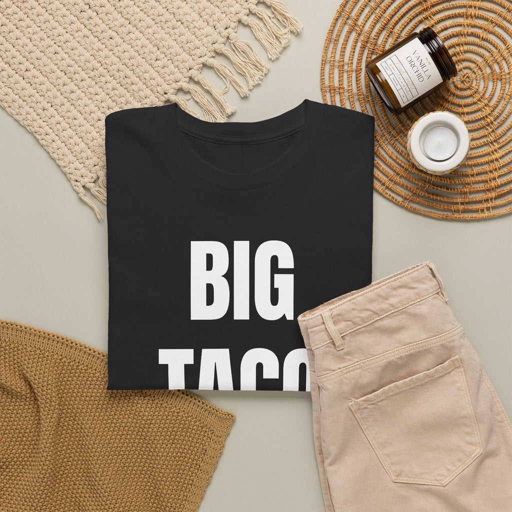 Big Taco Energy ↓ — Black Tee