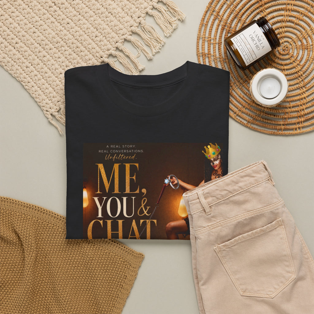 Me, You & Chat — Book Cover Tee