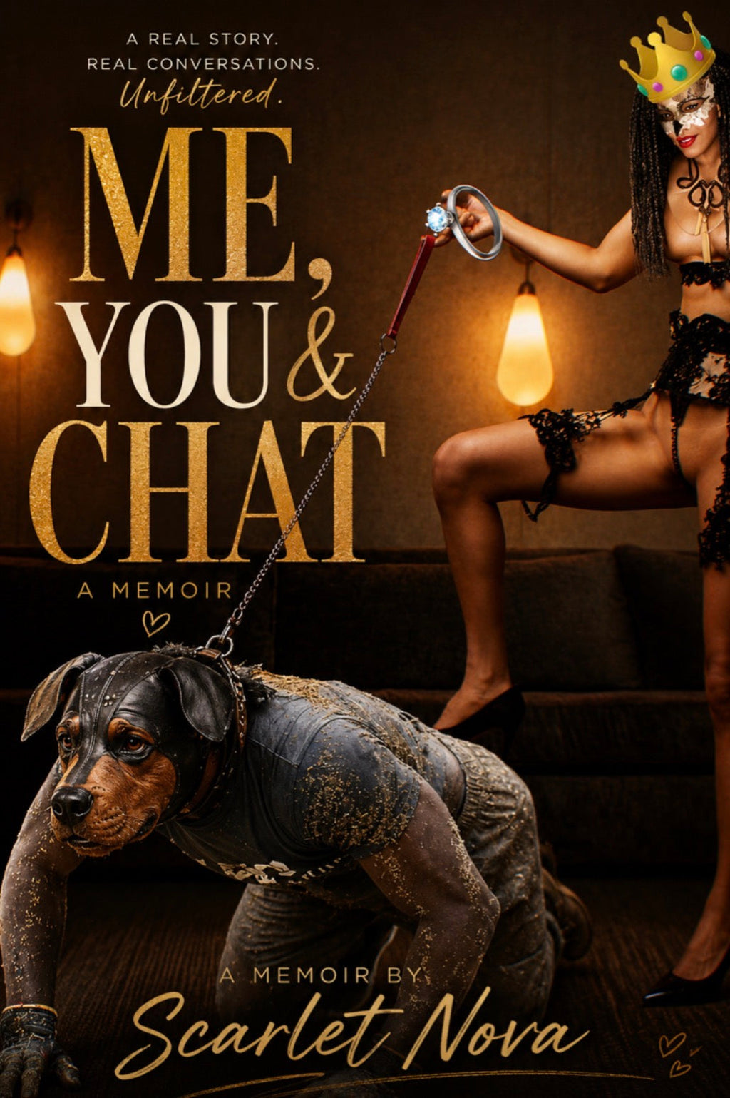 Me, You & Chat by Scarlet Nova — e-book cover